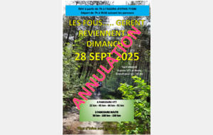 ANNULATION LES FOUS...GERENT 2025 .....